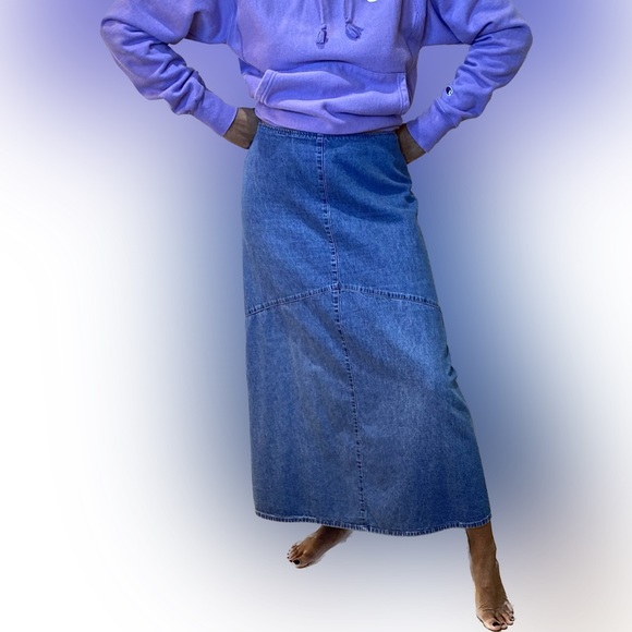 Vintage Studio Dresses & Skirts - Vintage Studio Denim Skirt Size 22